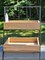 2-Tier A-Frame Decorative Storage Tray with Black Wooden Box Shelves